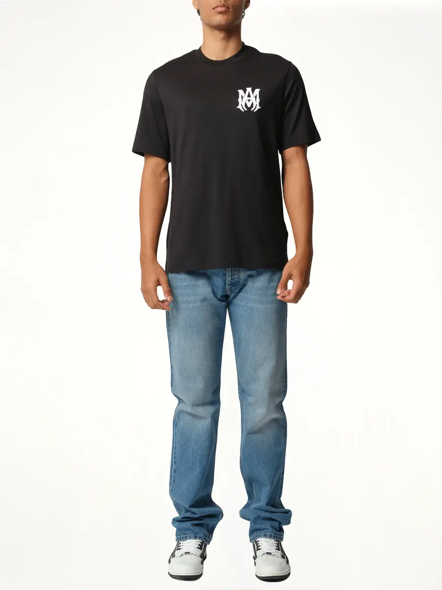AMIRI MA Core Logo T-shirt in Black/white | Thumbnail 4