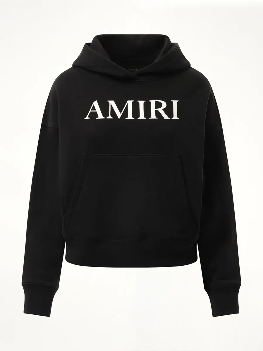 AMIRI Amiri Core Logo Hoodie in Black/white | Thumbnail 3