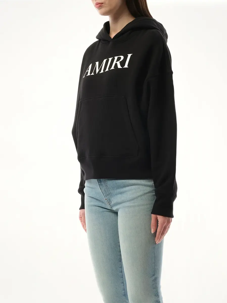 AMIRI Amiri Core Logo Hoodie in Black/white | Thumbnail 5