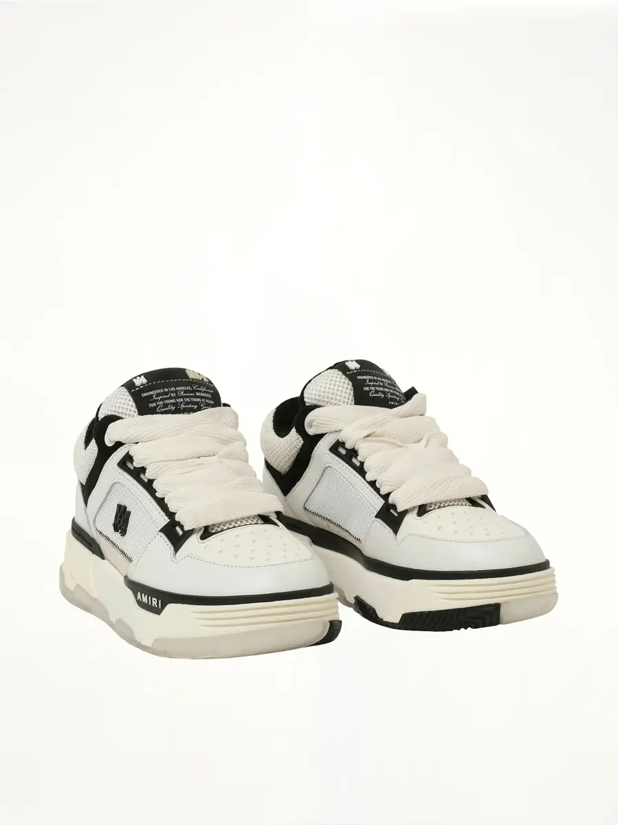 AMIRI Ma-1 Sneaker in White/black White | Thumbnail 3 AMIRI Ma-1 Sneaker in White/black White | Thumbnail 3