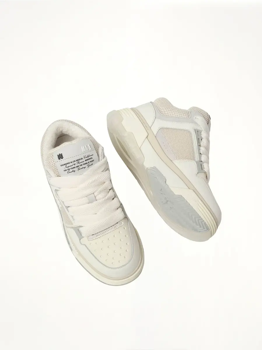 AMIRI Ma-1 Sneaker in Alabaster White | Thumbnail 4 AMIRI Ma-1 Sneaker in Alabaster White | Thumbnail 4