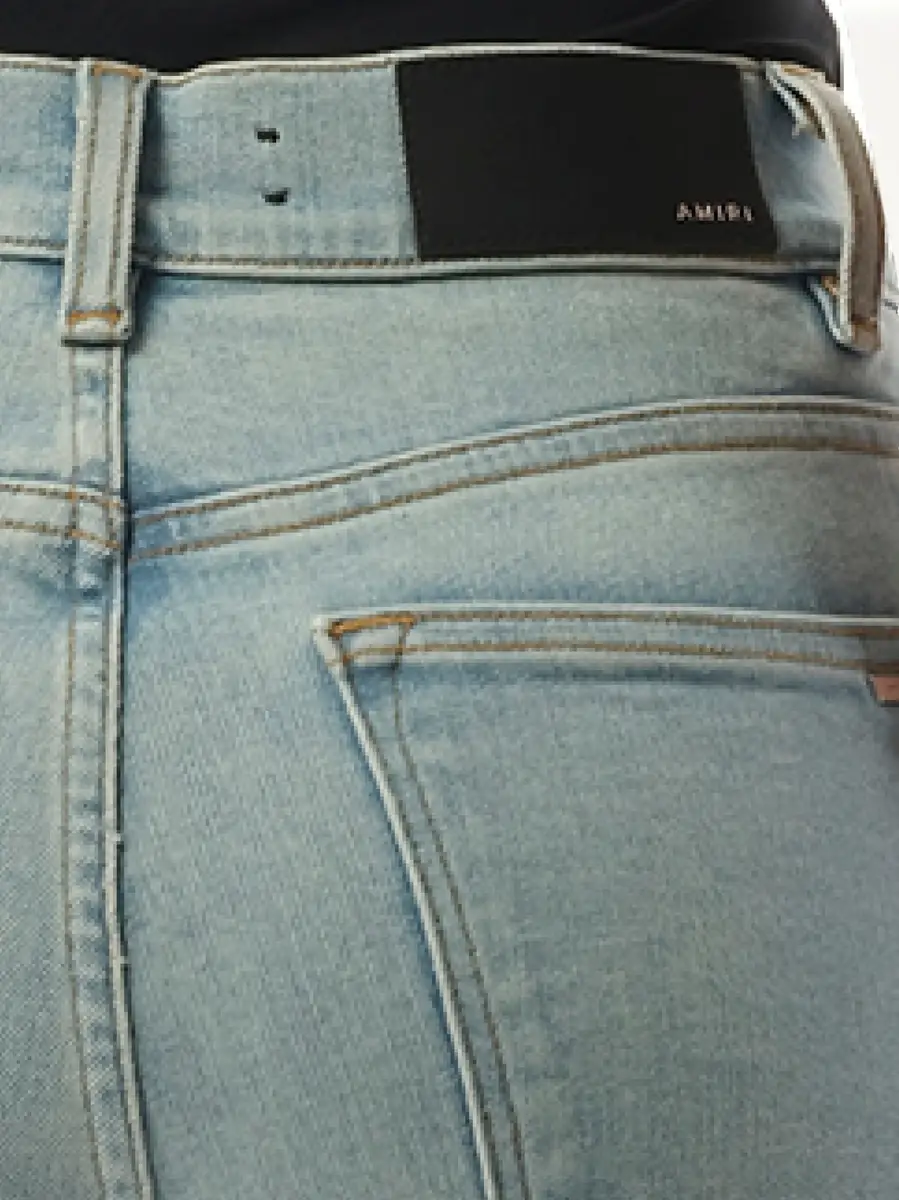 AMIRI Kick Flare Jeans in Clay Indigo | Thumbnail 2