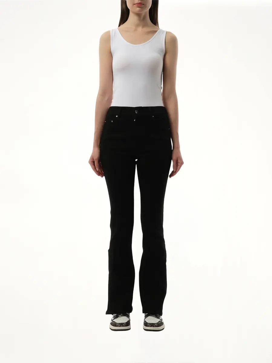 AMIRI Kick Flare Jeans in Black OD | Thumbnail 4 AMIRI Kick Flare Jeans in Black OD | Thumbnail 4