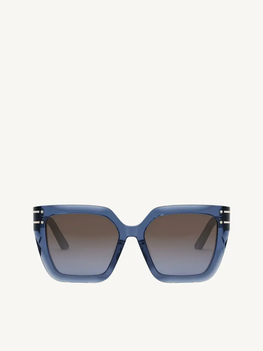 Dior Diorsignature S10f 30f255 Sunglasses in Blue/gold | Thumbnail 2