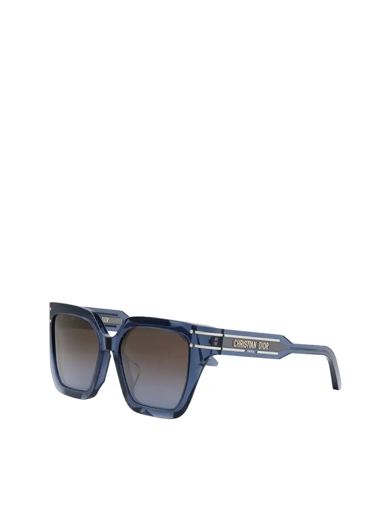 Dior Diorsignature S10f 30f255 Sunglasses in Blue/gold