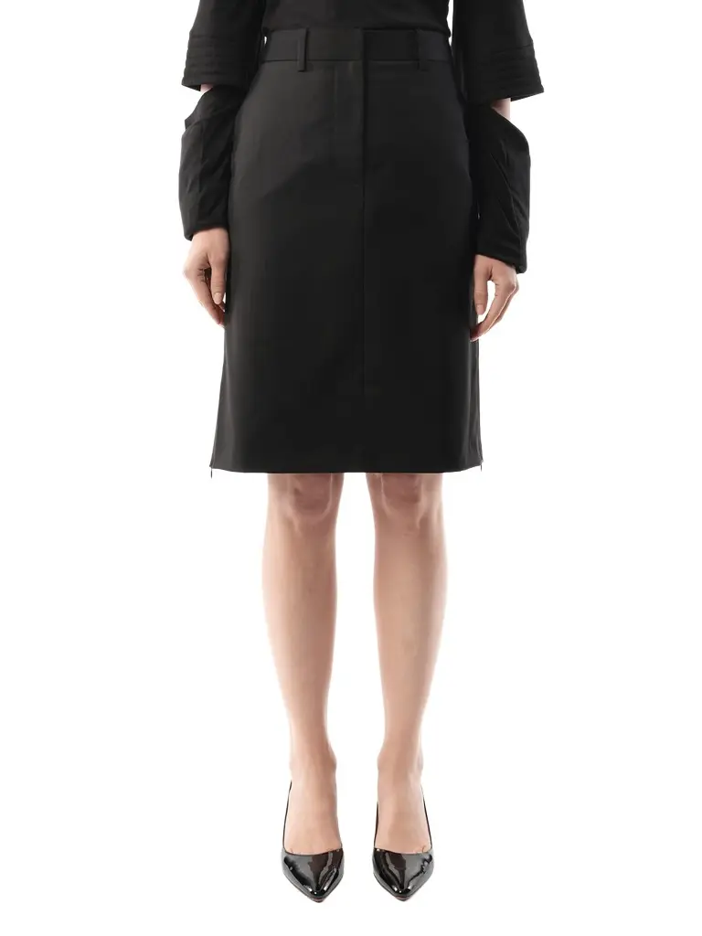 Helmut Lang Car Zip Skirt | Image 1 Helmut Lang Car Zip Skirt | Image 1