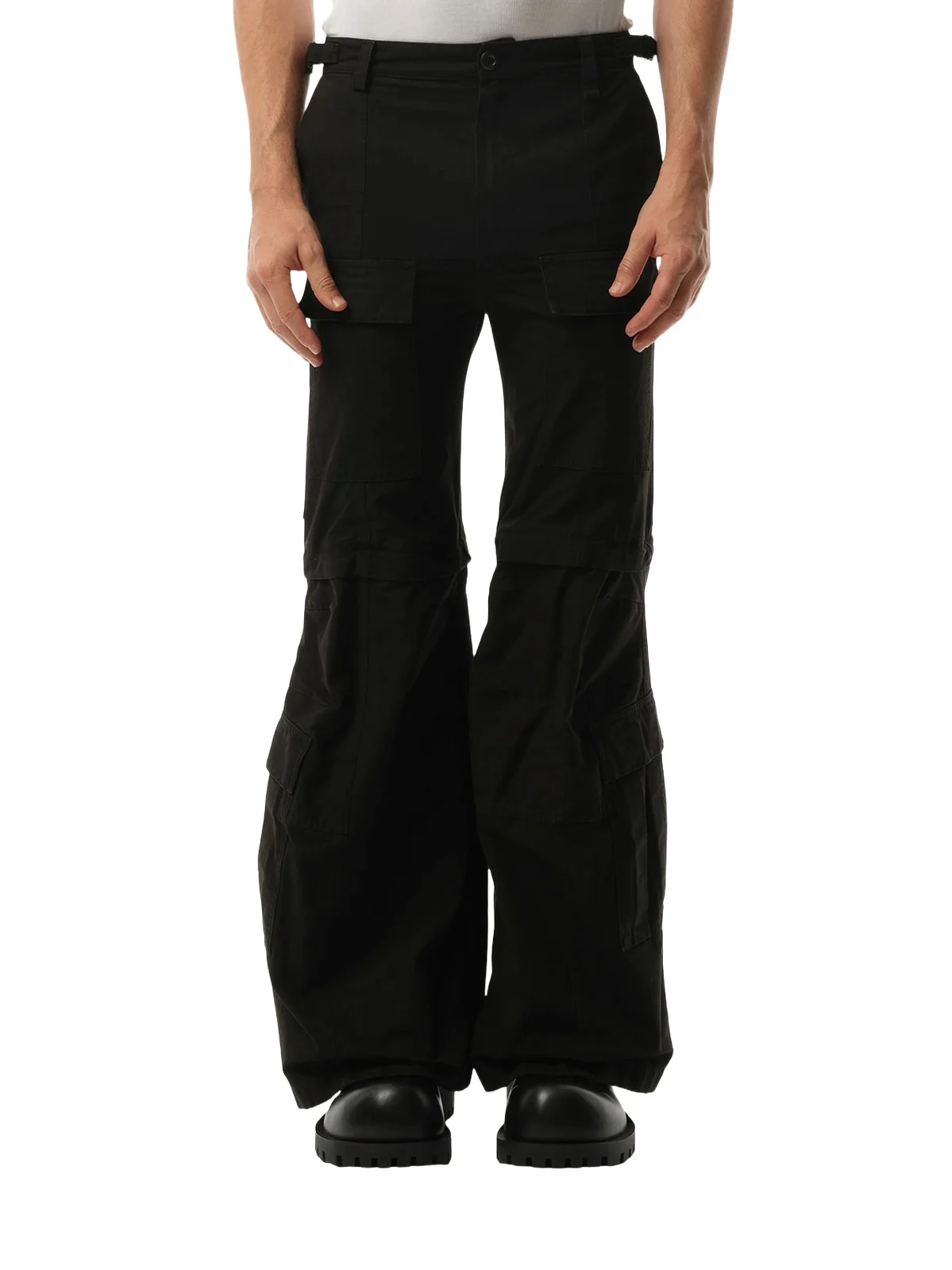 Flared Cargo Pants Flared Cargo Pants