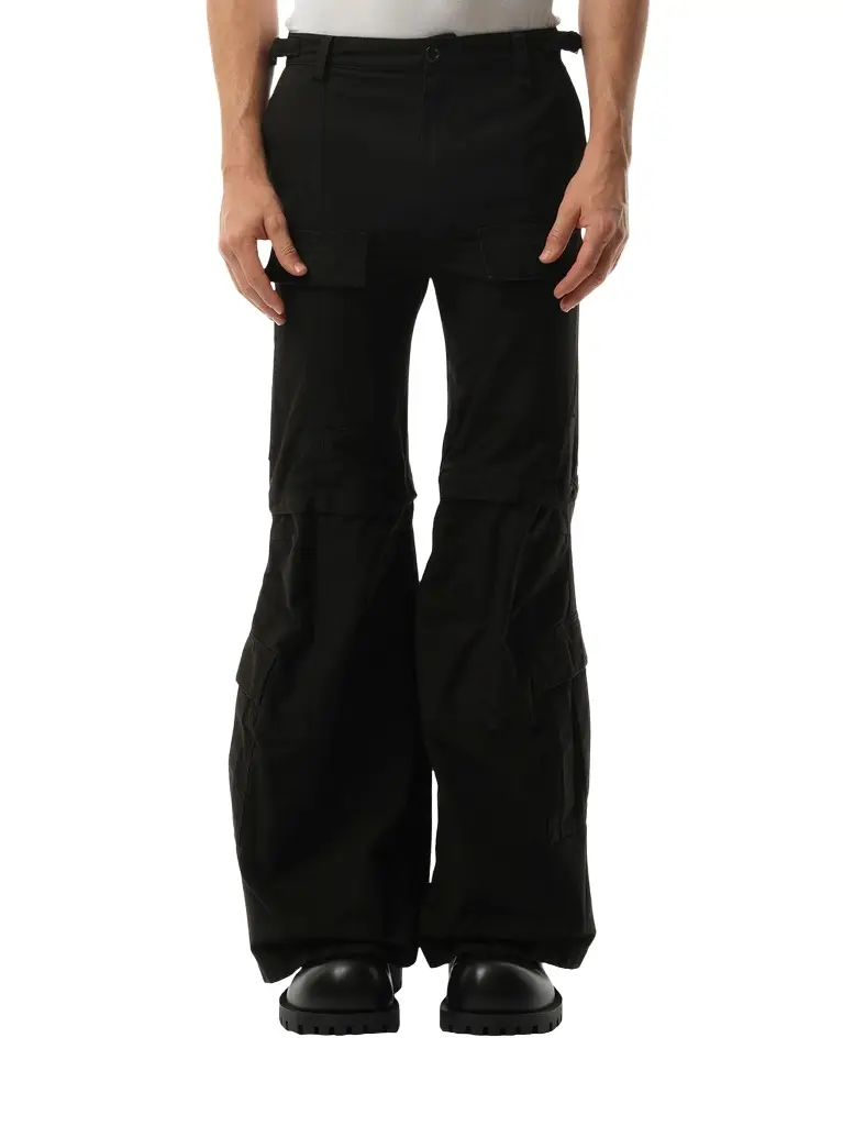 Balenciaga Flared Cargo Pants | Image 1 Balenciaga Flared Cargo Pants | Image 1