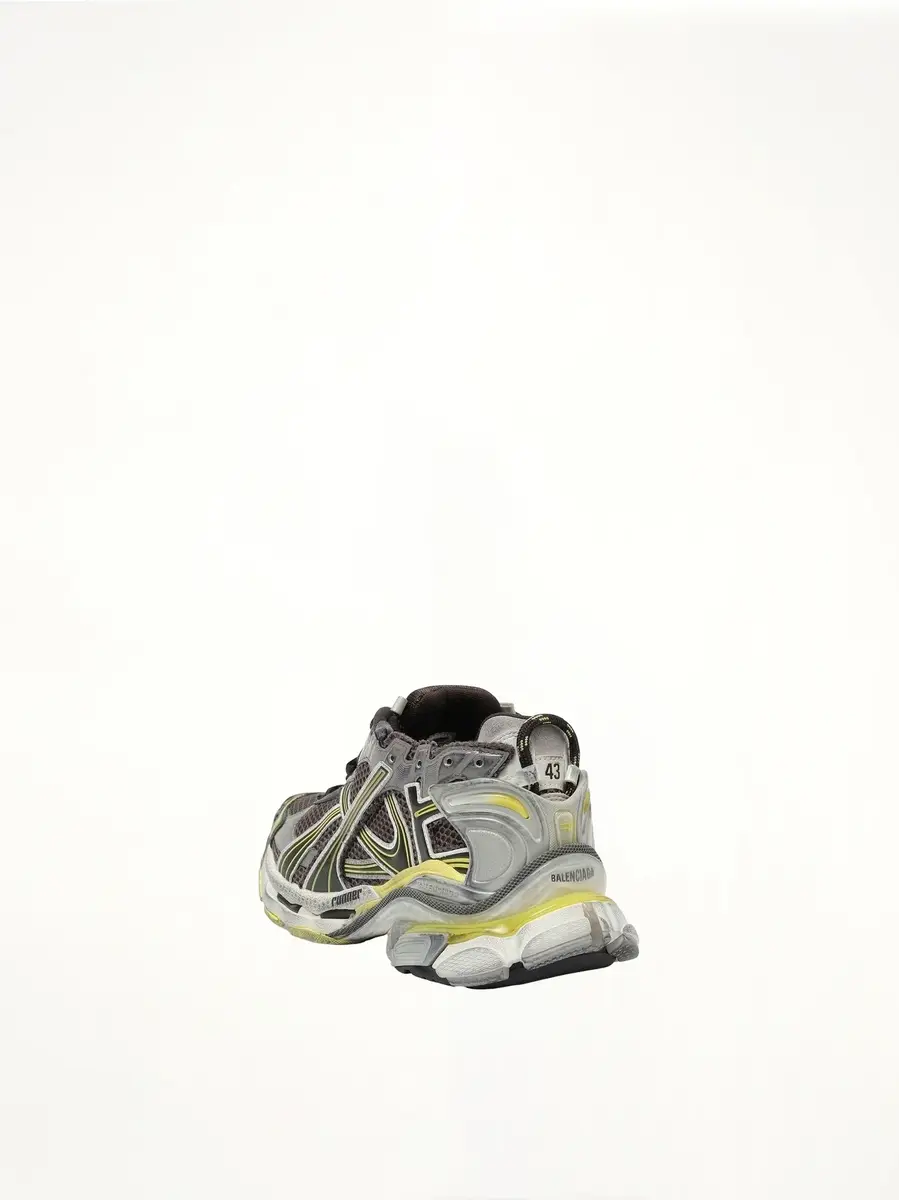 Balenciaga Runner Sneaker in Dark Grey/yellow/white Grey | Thumbnail 2 Balenciaga Runner Sneaker in Dark Grey/yellow/white Grey | Thumbnail 2