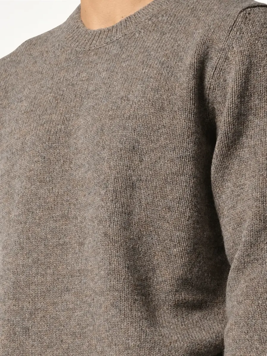 Maison Margiela Wool Knit Sweater in Grey/brown | Thumbnail 2 Maison Margiela Wool Knit Sweater in Grey/brown | Thumbnail 2
