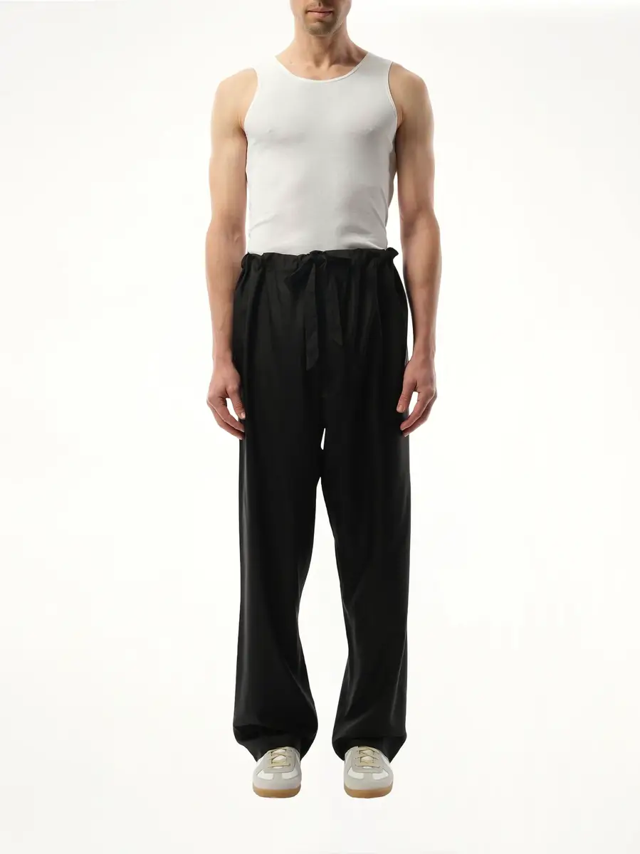 Maison Margiela Silk Popeline Pants | Thumbnail 4 Maison Margiela Silk Popeline Pants | Thumbnail 4