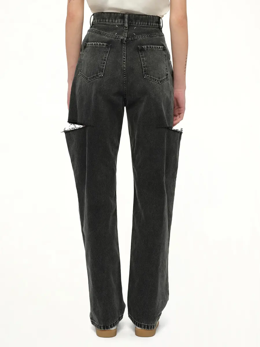 Maison Margiela Slash Loose Fit Denim Jeans | Thumbnail 5 Maison Margiela Slash Loose Fit Denim Jeans | Thumbnail 5