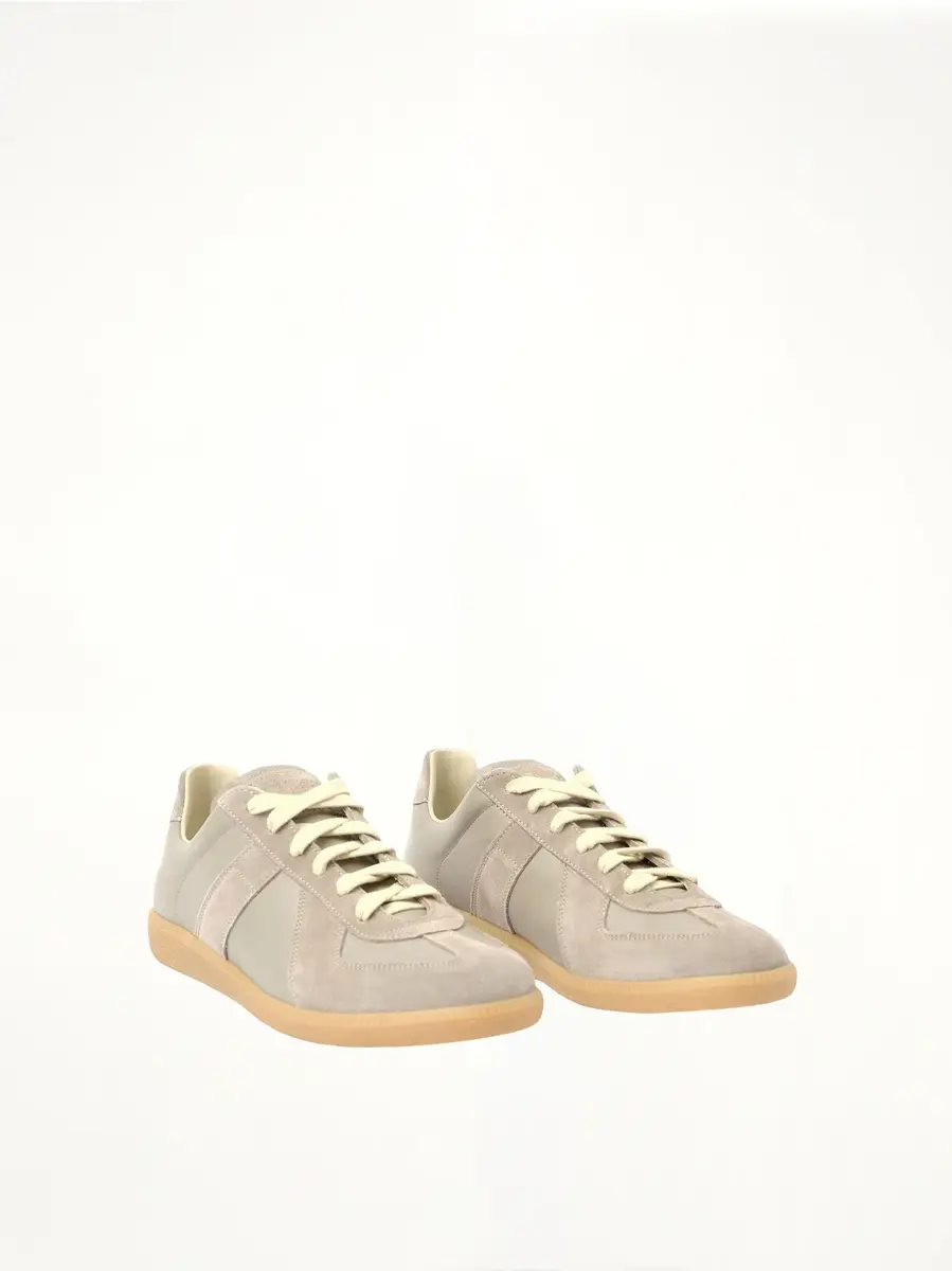Maison Margiela Replica Leather Sneaker | Thumbnail 3 Maison Margiela Replica Leather Sneaker | Thumbnail 3