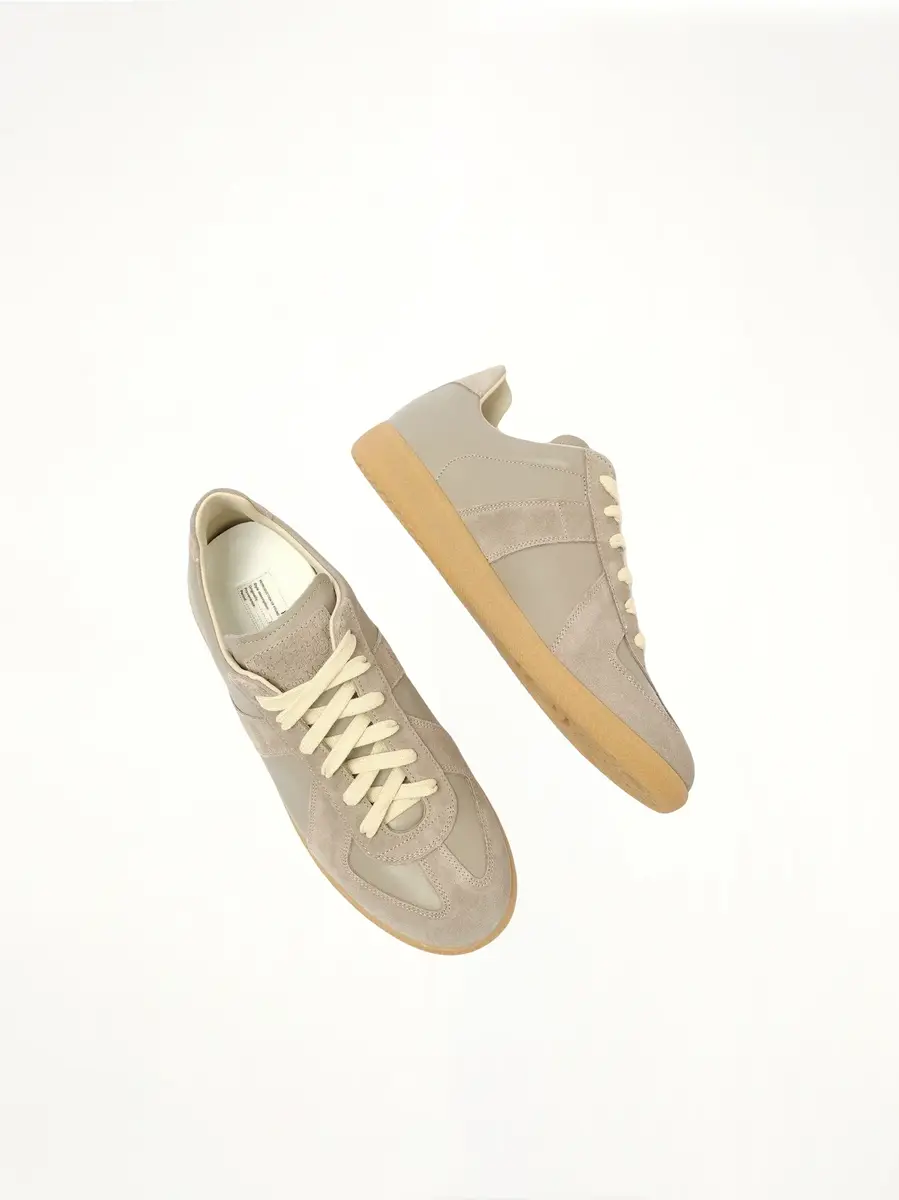 Maison Margiela Replica Leather Sneaker | Thumbnail 4 Maison Margiela Replica Leather Sneaker | Thumbnail 4