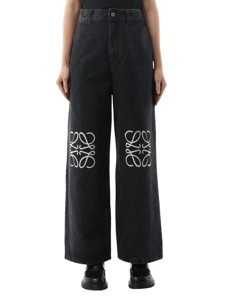 Loewe Anagram Baggy Jeans AF | Image 1 Loewe Anagram Baggy Jeans AF | Image 1