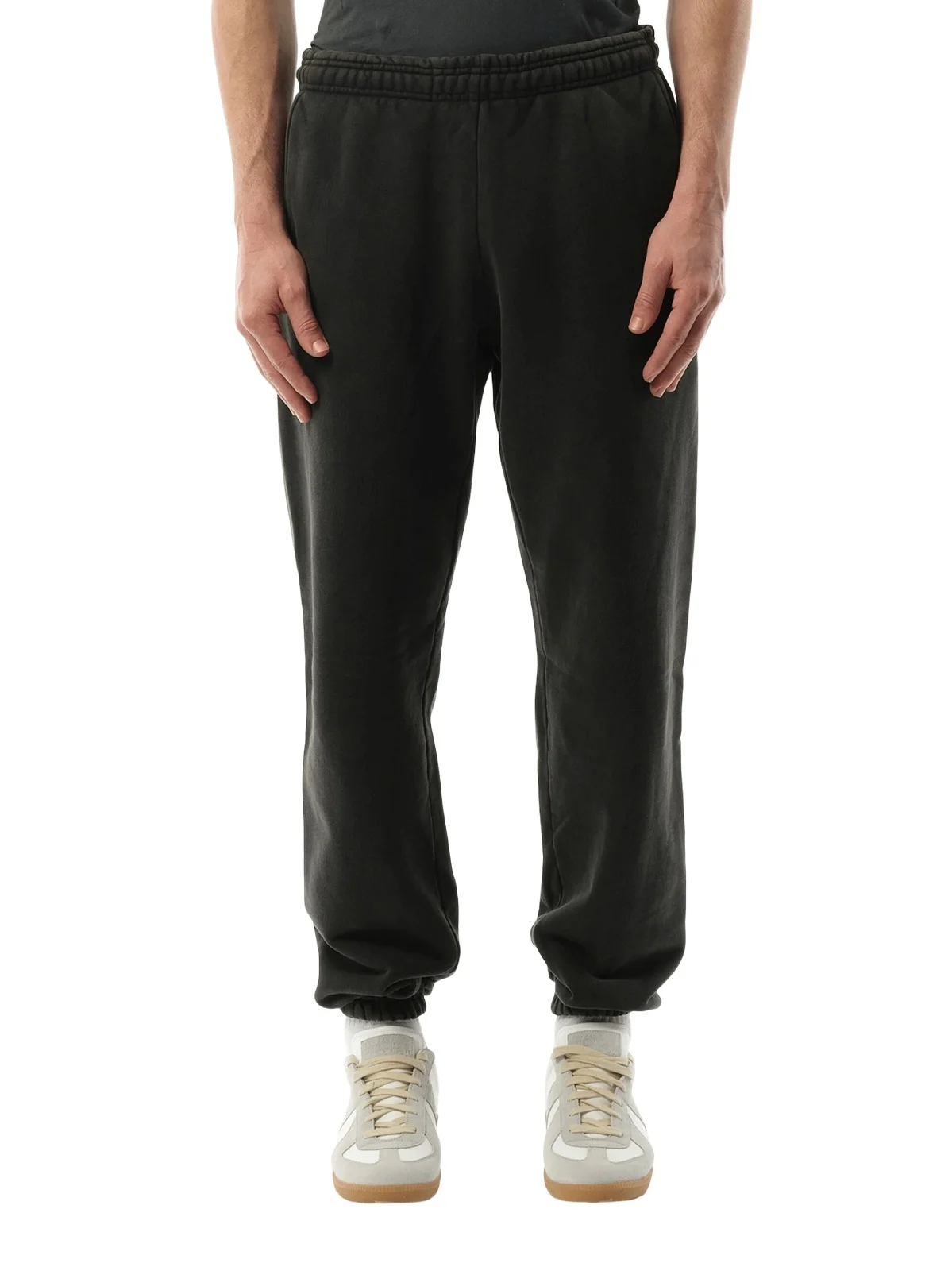 Entire Studios Heavy Sweatpants in Washed Black