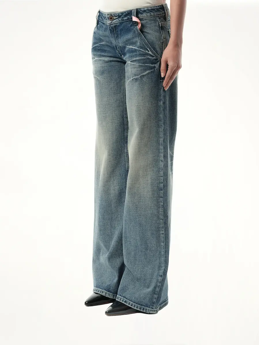 FAX COPY EXPRESS 888 Low-rise Oversized Jeans in Light Blue | Thumbnail 5 FAX COPY EXPRESS 888 Low-rise Oversized Jeans in Light Blue | Thumbnail 5
