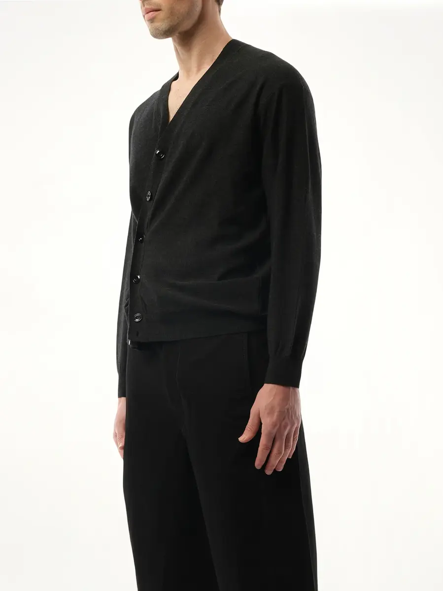 Lemaire Relaxed Twist Cardigan | Thumbnail 2 Lemaire Relaxed Twist Cardigan | Thumbnail 2
