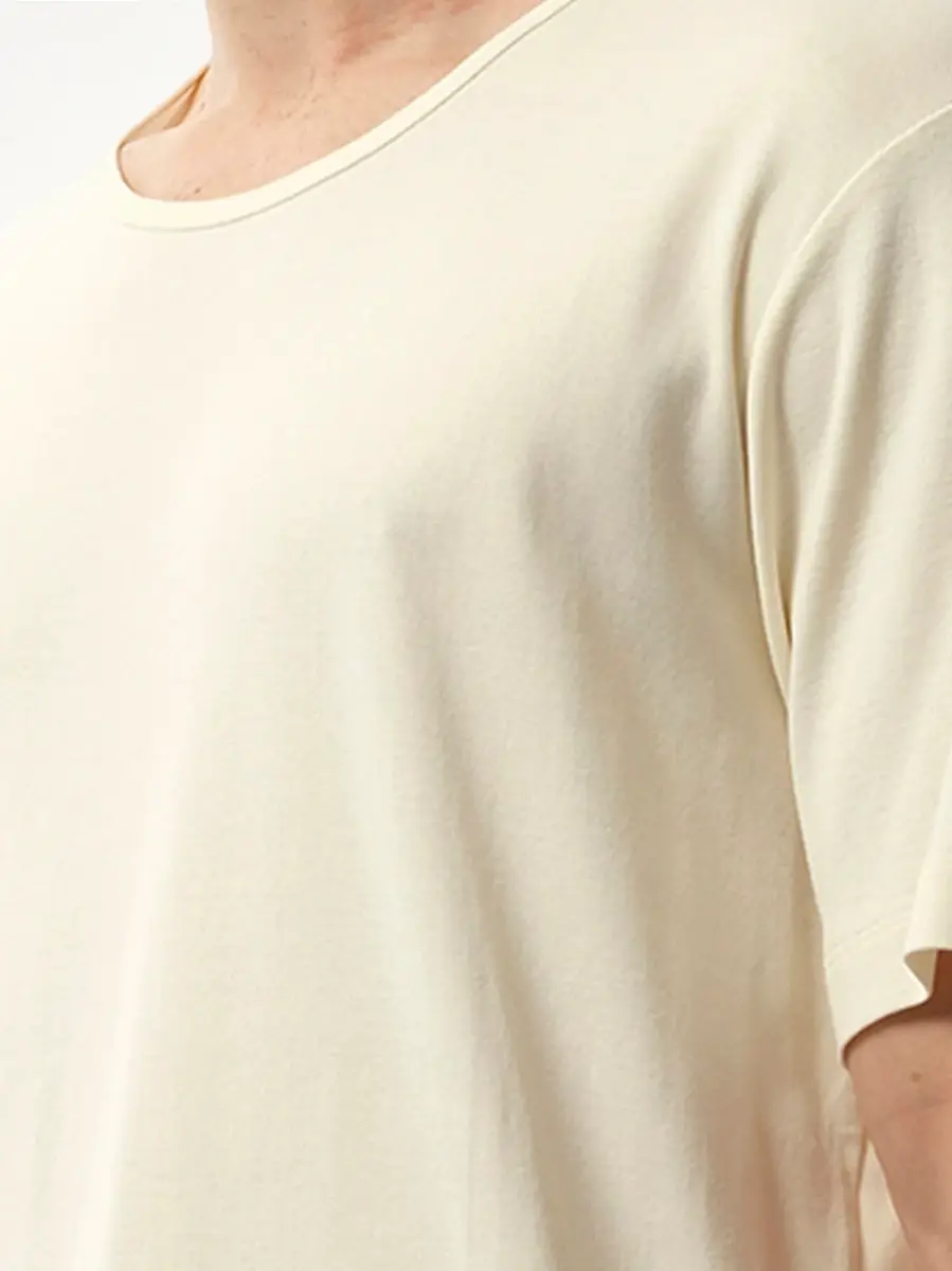 Lemaire Rib U Neck T-shirt | Thumbnail 2 Lemaire Rib U Neck T-shirt | Thumbnail 2