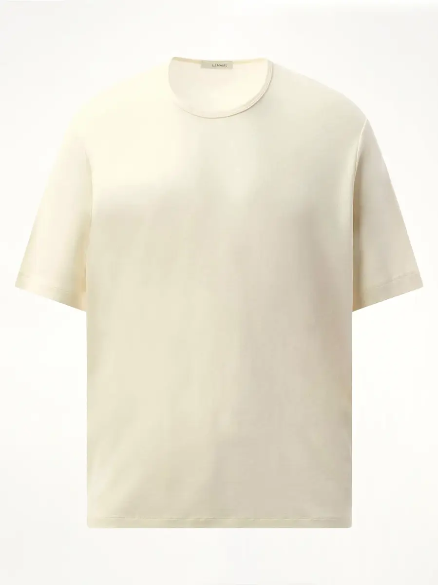 Lemaire Rib U Neck T-shirt | Thumbnail 3 Lemaire Rib U Neck T-shirt | Thumbnail 3