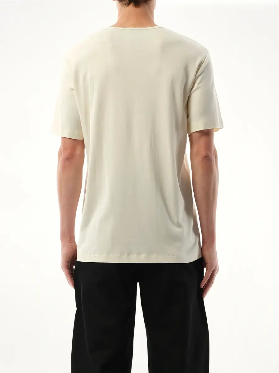 Lemaire Rib U Neck T-shirt | Thumbnail 6 Lemaire Rib U Neck T-shirt | Thumbnail 6