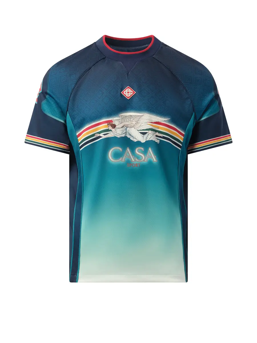 Casablanca Casa Printed Football Top | Thumbnail 3 Casablanca Casa Printed Football Top | Thumbnail 3