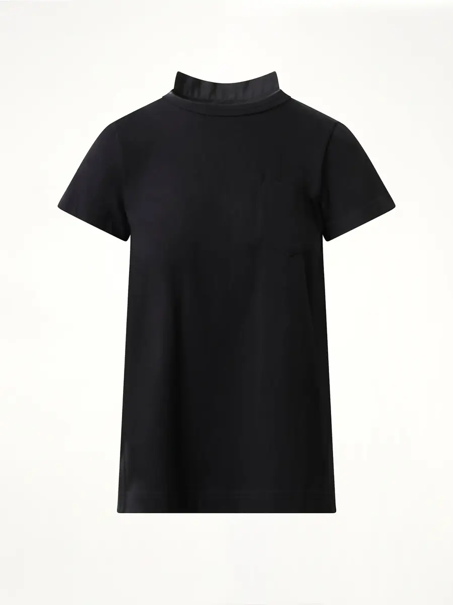 Sacai Cotton Poplin x Jersey T-shirt | Thumbnail 3 Sacai Cotton Poplin x Jersey T-shirt | Thumbnail 3