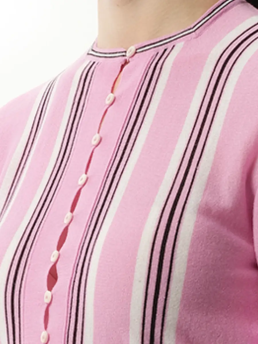 Jacquemus Le Cardigan Spiaggia in Pink/multicolour | Thumbnail 2 Jacquemus Le Cardigan Spiaggia in Pink/multicolour | Thumbnail 2