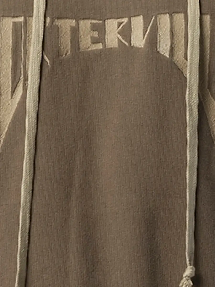 Rick Owens Porterville Embroidered Hoodie in Dust/pearl | Thumbnail 2 Rick Owens Porterville Embroidered Hoodie in Dust/pearl | Thumbnail 2