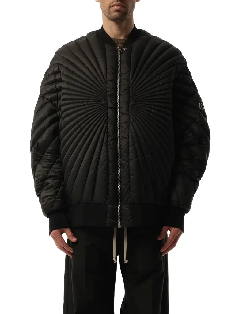 Rick Owens Rick Owens x Moncler Radiance Peter Jacket | Image 1 Rick Owens Rick Owens x Moncler Radiance Peter Jacket | Image 1
