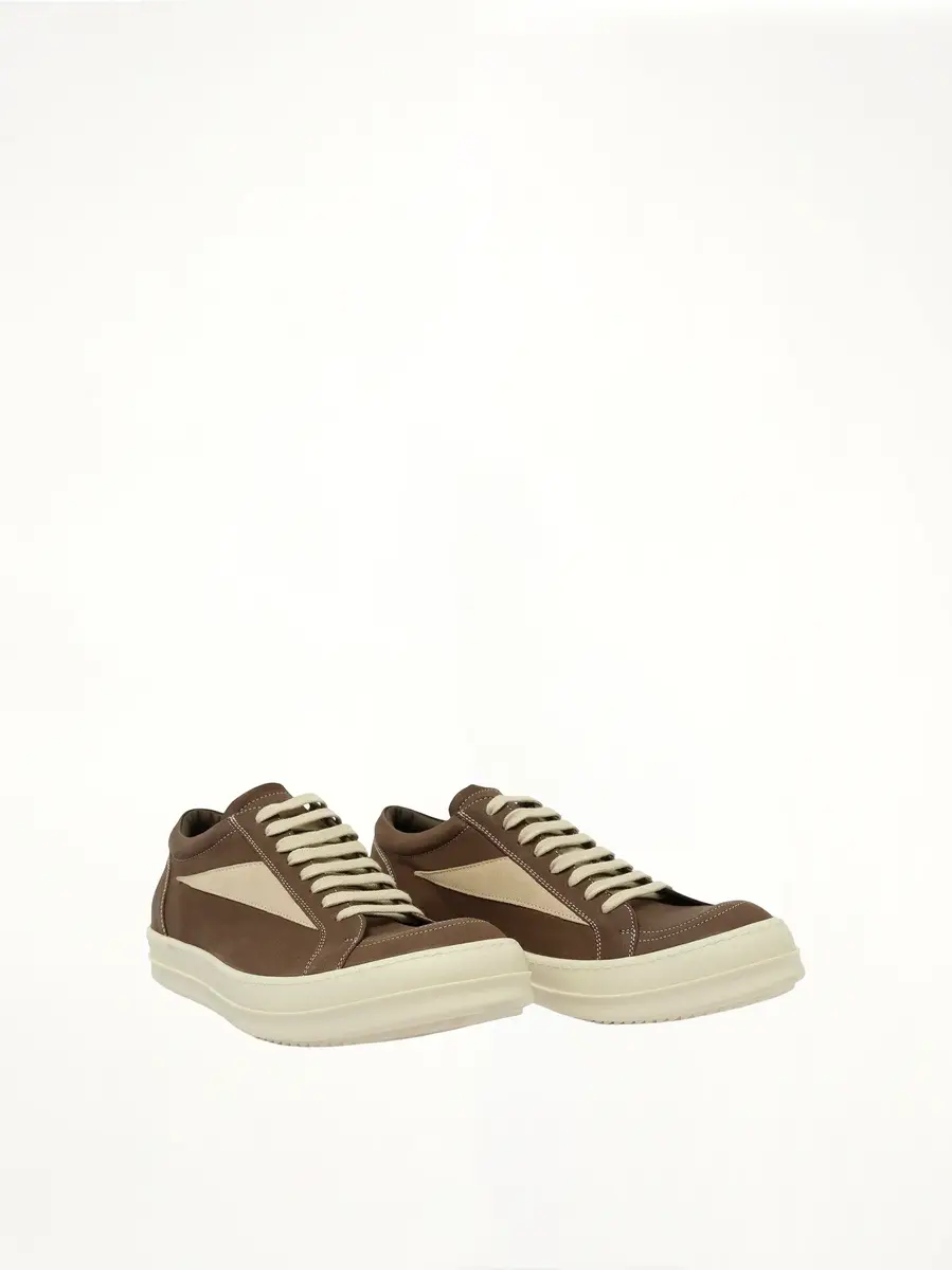 Rick Owens Vintage Sneaks in Fawn/milk | Thumbnail 3 Rick Owens Vintage Sneaks in Fawn/milk | Thumbnail 3