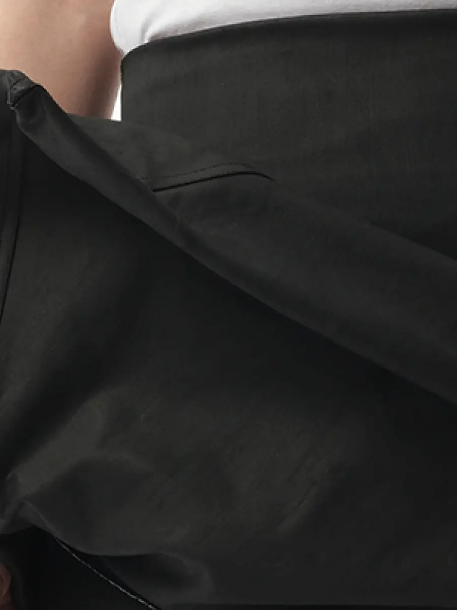 Rick Owens Denim Draped Mini Skirt | Thumbnail 2 Rick Owens Denim Draped Mini Skirt | Thumbnail 2