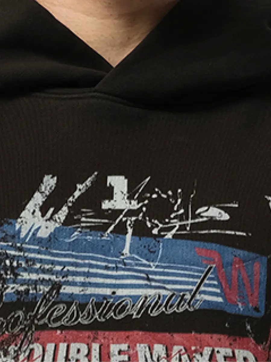 We11Done Vintage Collage Hoodie | Thumbnail 2 We11Done Vintage Collage Hoodie | Thumbnail 2