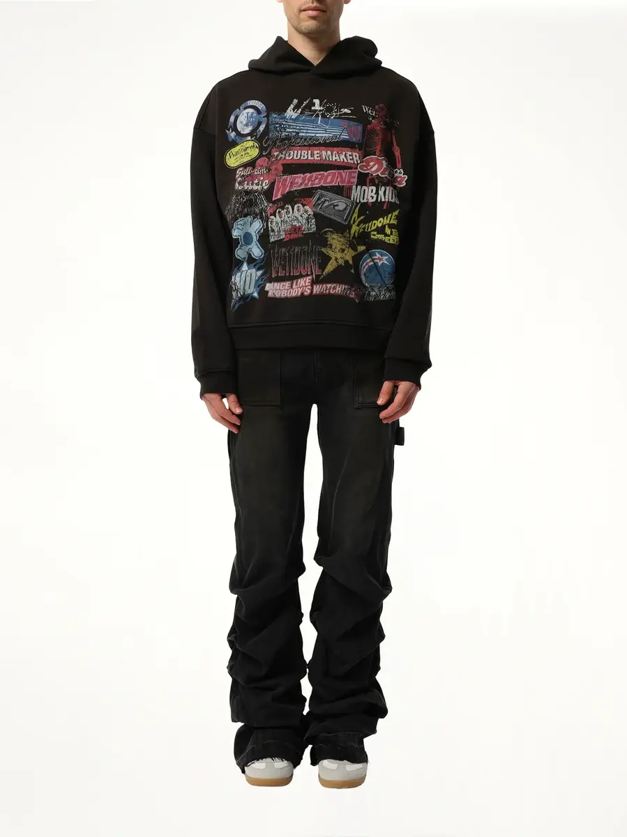 We11Done Vintage Collage Hoodie | Thumbnail 4 We11Done Vintage Collage Hoodie | Thumbnail 4