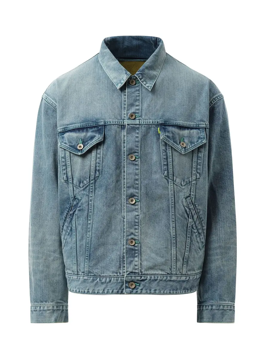 DOUBLET Care Denim Jacket in Indigo | Thumbnail 3 DOUBLET Care Denim Jacket in Indigo | Thumbnail 3
