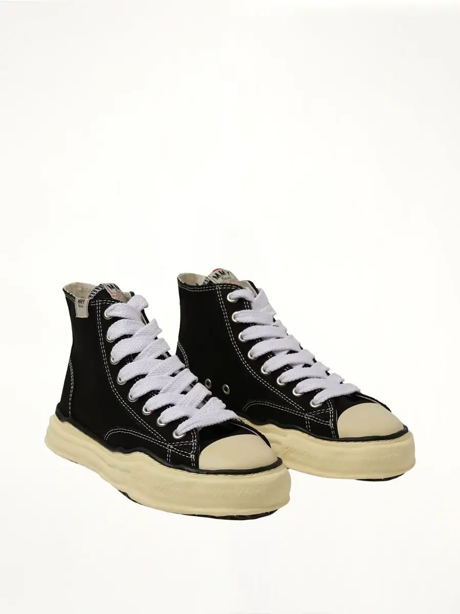 Maison MIHARA YASUHIRO Peterson OG Vintage High Top Sneaker in Black/white | Thumbnail 3 Maison MIHARA YASUHIRO Peterson OG Vintage High Top Sneaker in Black/white | Thumbnail 3