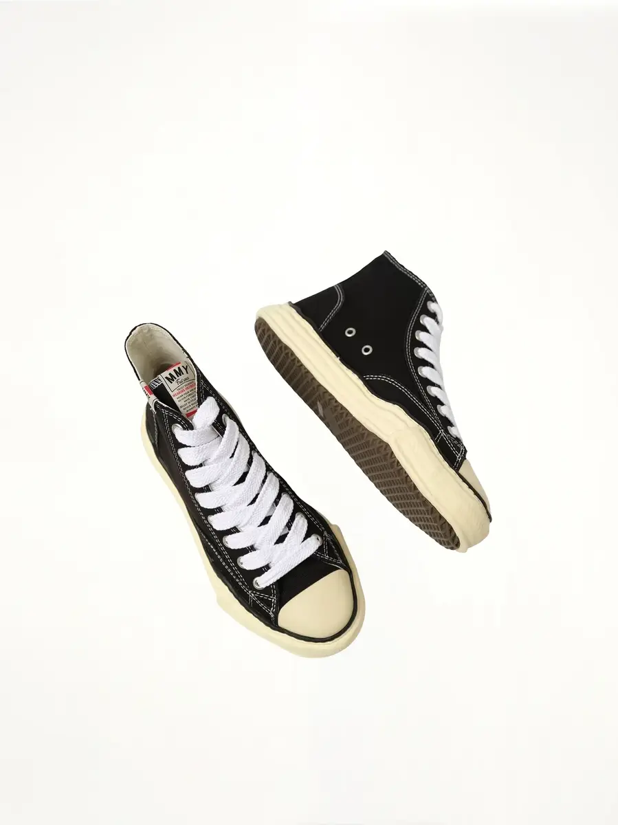 Maison MIHARA YASUHIRO Peterson OG Vintage High Top Sneaker in Black/white | Thumbnail 4 Maison MIHARA YASUHIRO Peterson OG Vintage High Top Sneaker in Black/white | Thumbnail 4