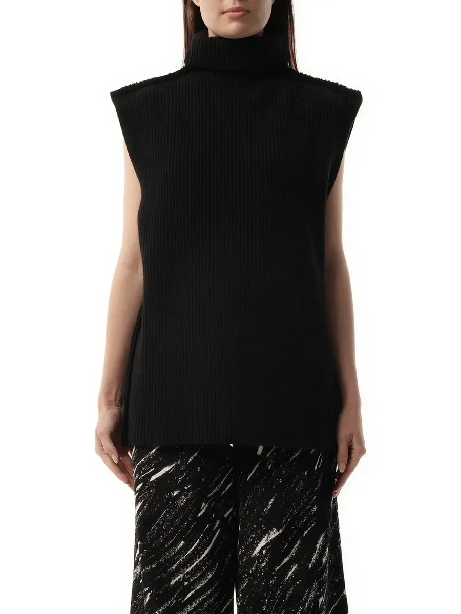 Marni Sleeveless Turtleneck Sweater | Image 1 Marni Sleeveless Turtleneck Sweater | Image 1