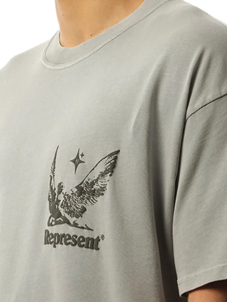Represent Spirits of Summer T-shirt in Mist | Thumbnail 2 Represent Spirits of Summer T-shirt in Mist | Thumbnail 2