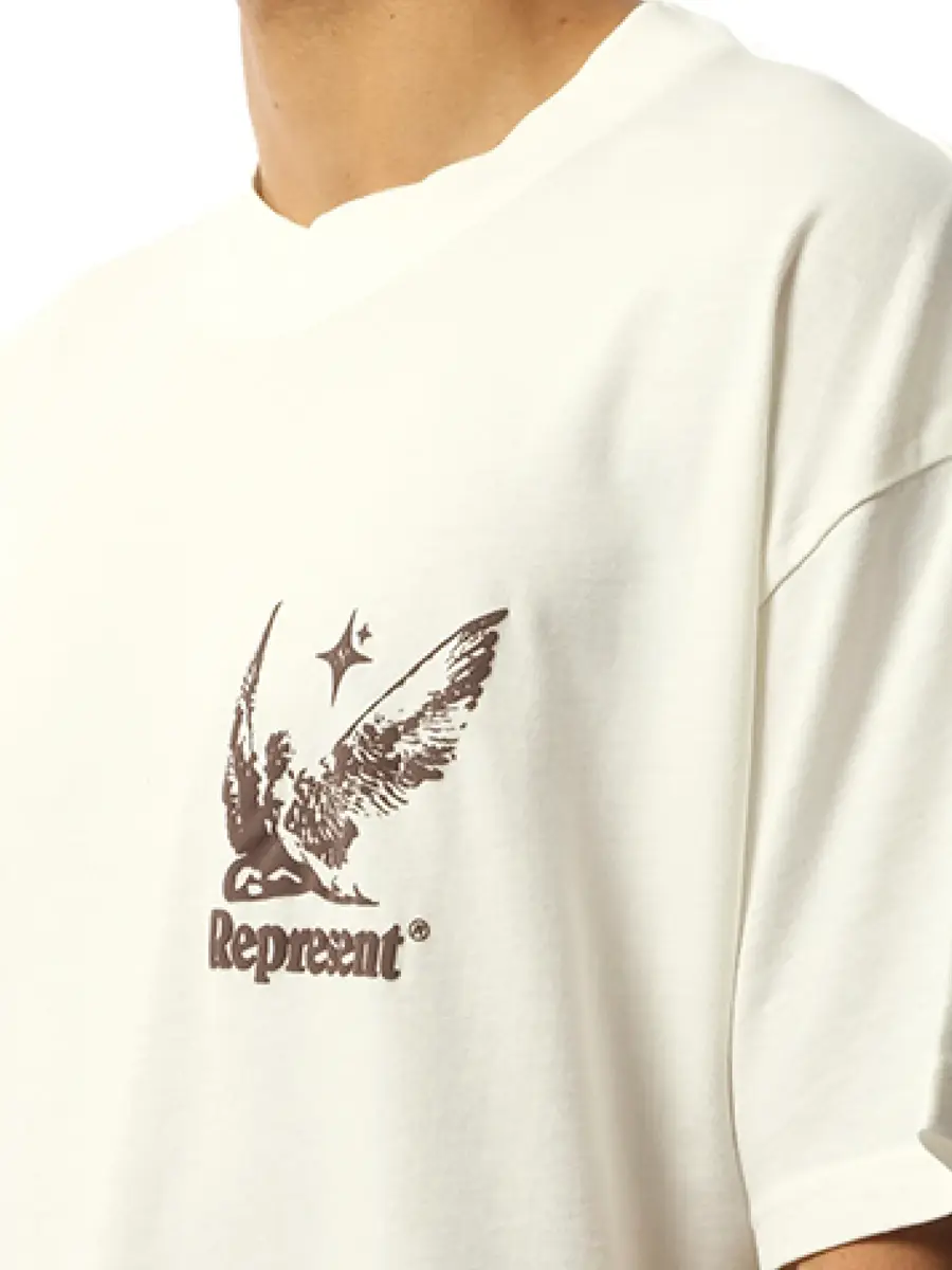 Represent Spirits of Summer T-shirt in Flat White | Thumbnail 2 Represent Spirits of Summer T-shirt in Flat White | Thumbnail 2