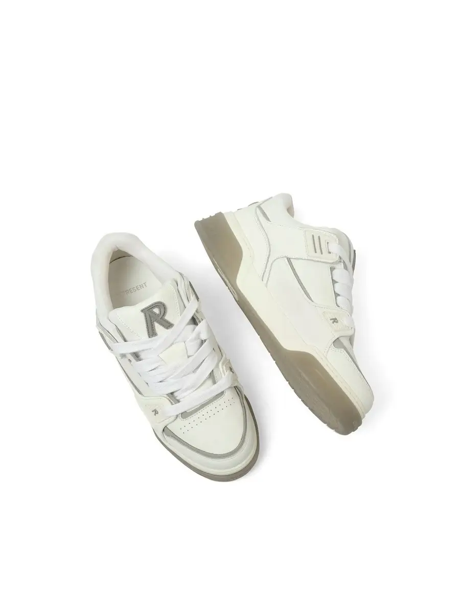 Represent Studio Sneaker in White/grey | Thumbnail 4