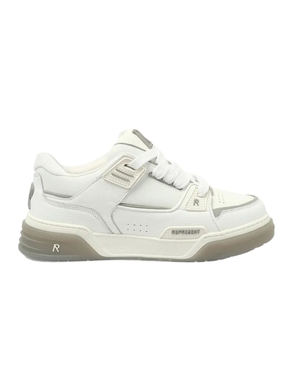Represent Studio Sneaker in White/grey