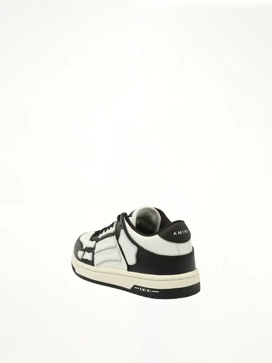 AMIRI Skeleton Low Top Sneaker in Black/white | Thumbnail 2 AMIRI Skeleton Low Top Sneaker in Black/white | Thumbnail 2
