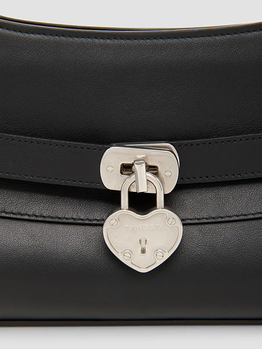 Alexander McQueen Women's Locke Mini Leather Shoulder Bag | Thumbnail 6 Alexander McQueen Women's Locke Mini Leather Shoulder Bag | Thumbnail 6