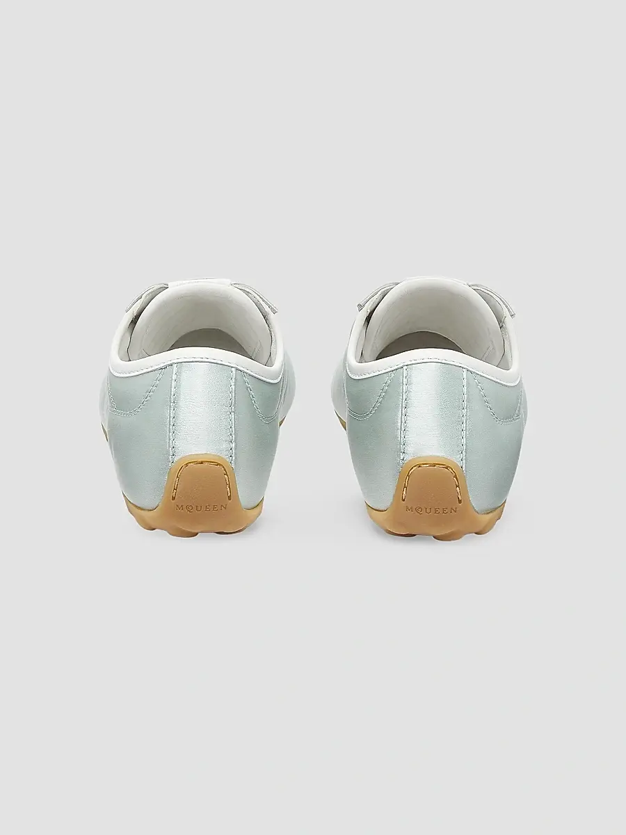 Alexander McQueen Women's Boxe Silk Satin Sneakers | Thumbnail 3 Alexander McQueen Women's Boxe Silk Satin Sneakers | Thumbnail 3