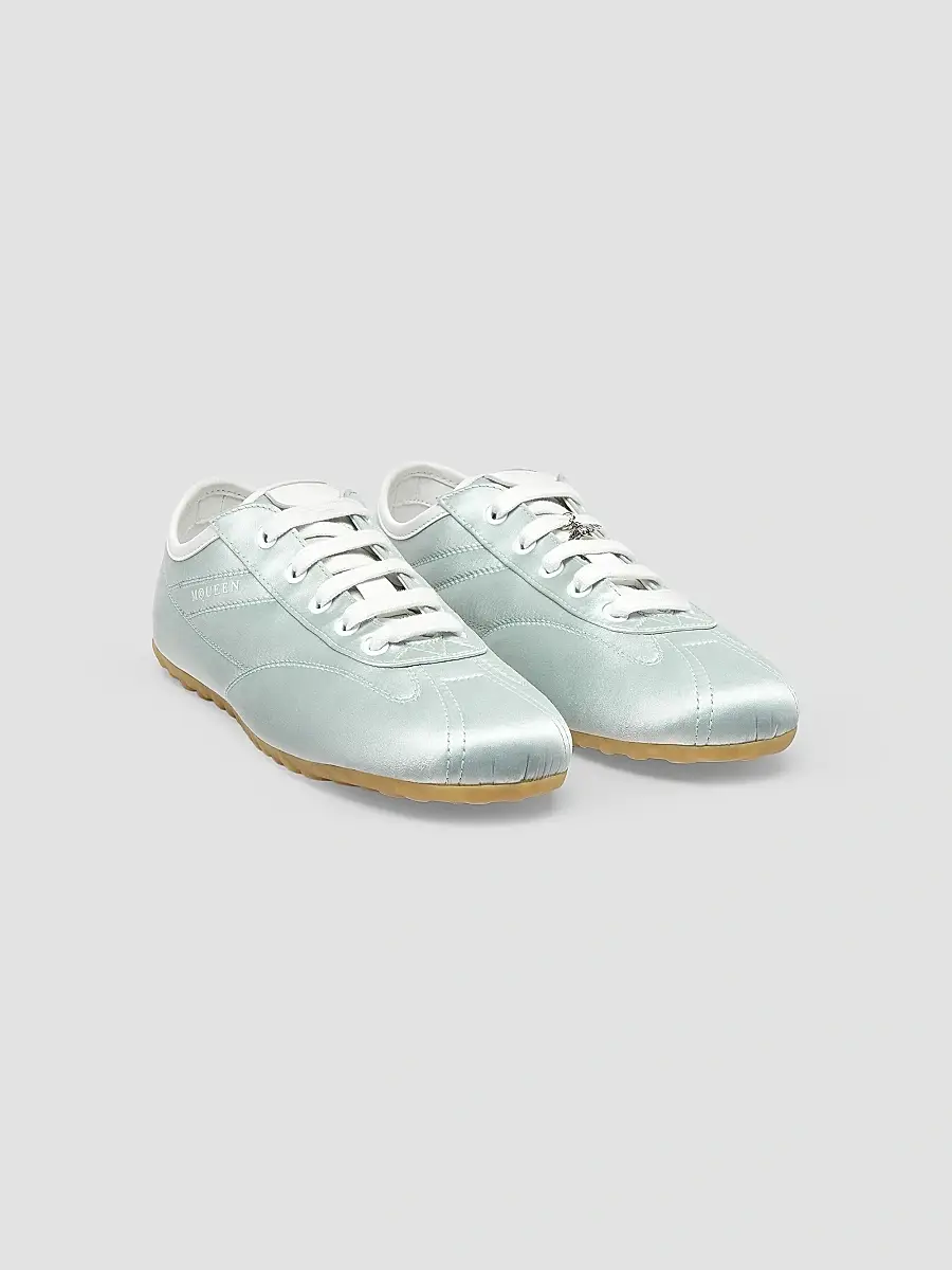 Alexander McQueen Women's Boxe Silk Satin Sneakers | Thumbnail 5 Alexander McQueen Women's Boxe Silk Satin Sneakers | Thumbnail 5