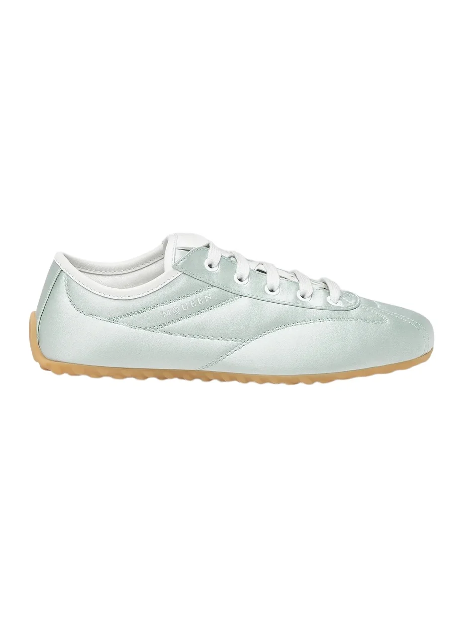 Alexander McQueen Women's Boxe Silk Satin Sneakers