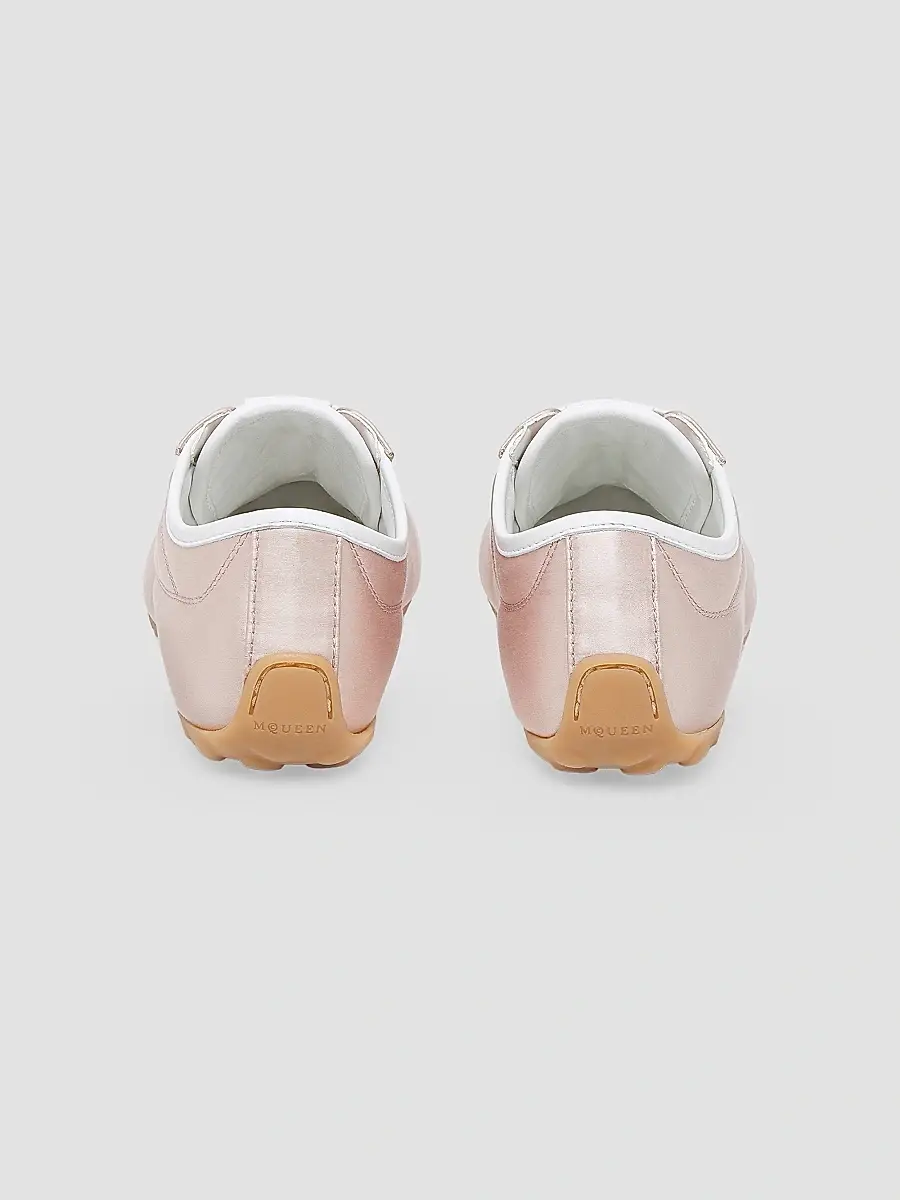 Alexander McQueen Women's Boxe Silk Satin Sneakers | Thumbnail 3 Alexander McQueen Women's Boxe Silk Satin Sneakers | Thumbnail 3