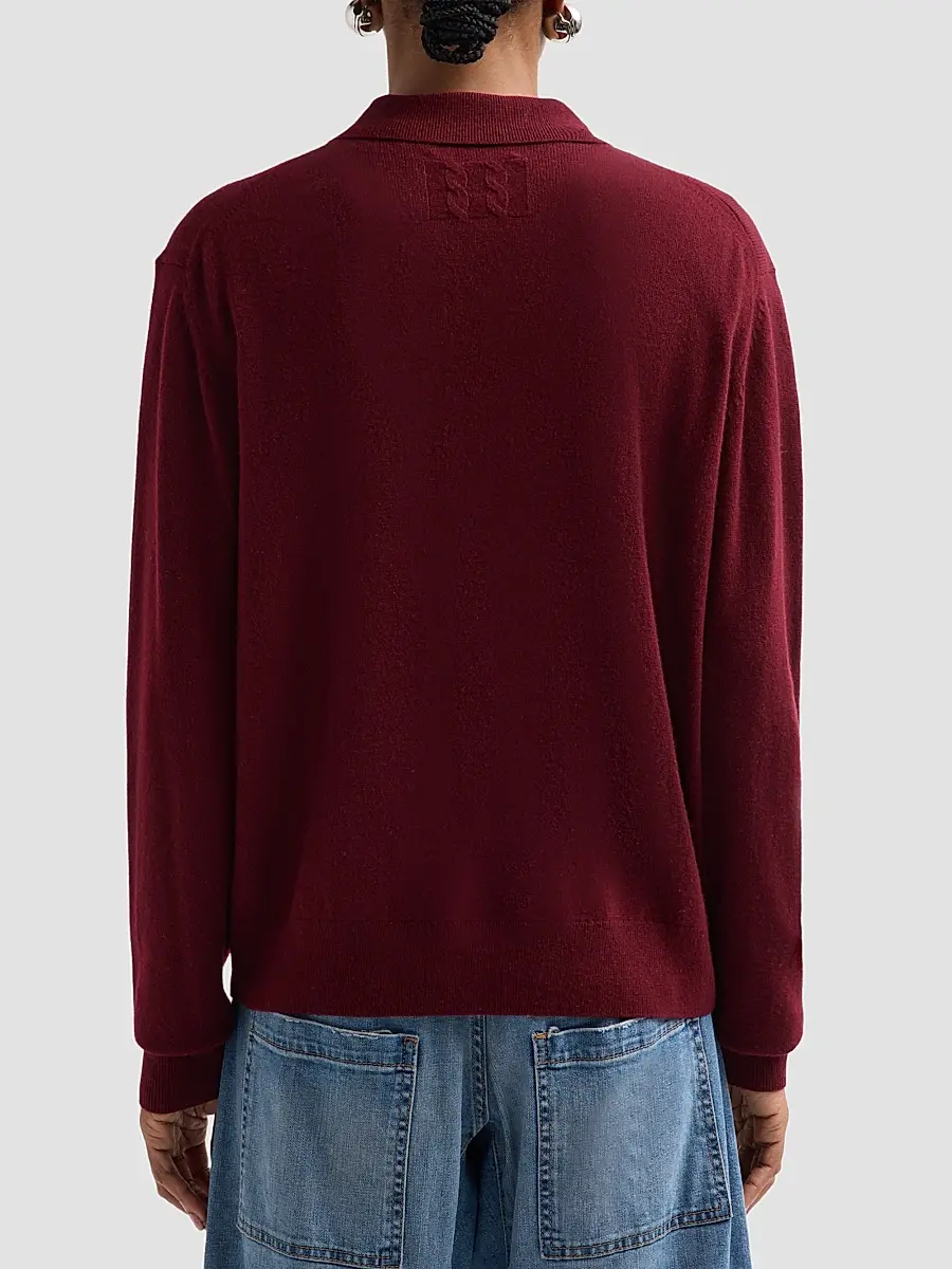 Nili Lotan Women's Jovan Cashmere Polo Sweater | Thumbnail 3 Nili Lotan Women's Jovan Cashmere Polo Sweater | Thumbnail 3