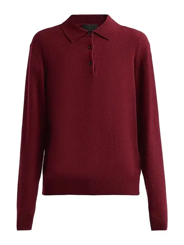 Women's Jovan Cashmere Polo Sweater Women's Jovan Cashmere Polo Sweater